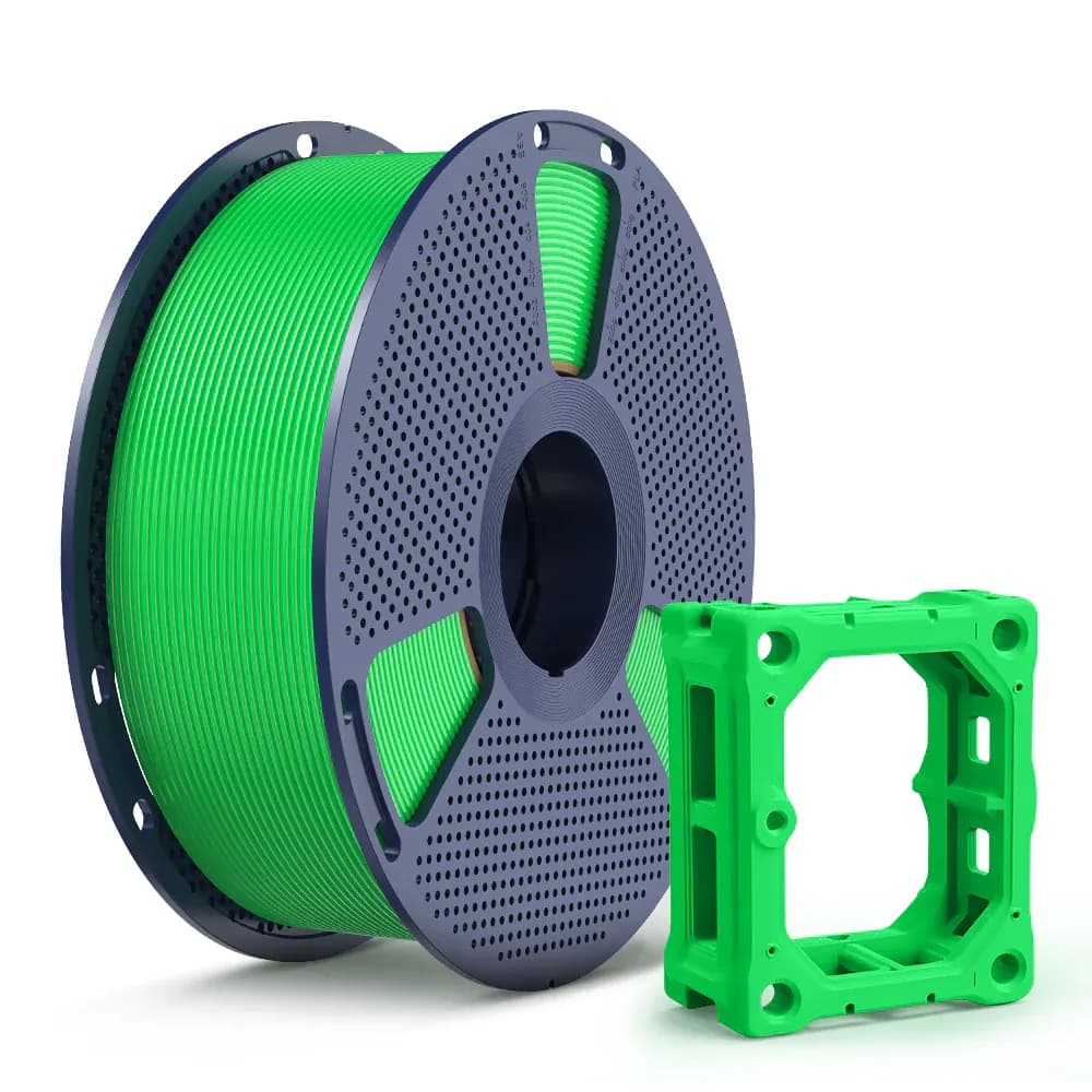 SUNLU PLA Plus Green 3D Printer Filament 1.75mm for high-quality FDM printing