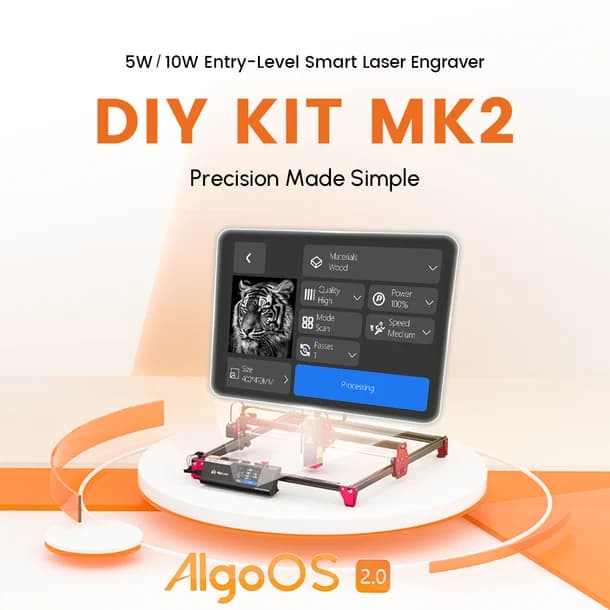 AlgoLaser DIY KIT MK2 Diode Laser Engraver 2