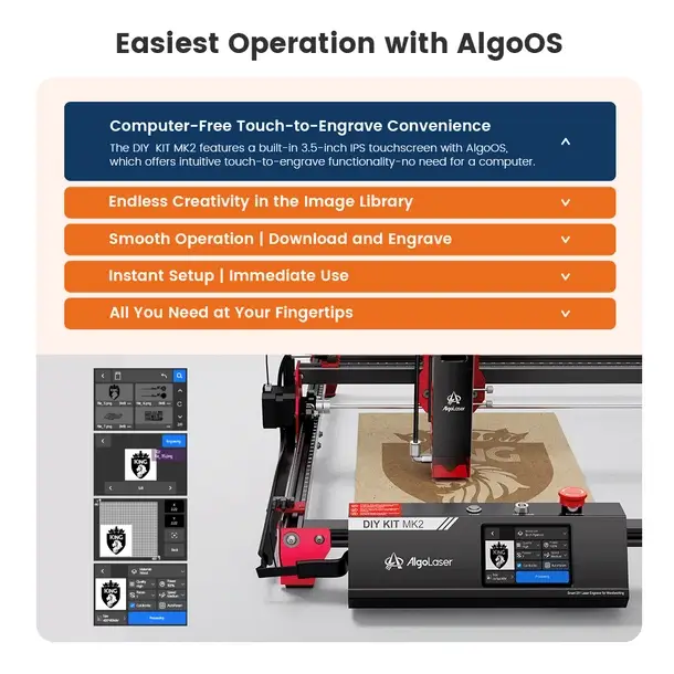 AlgoLaser DIY KIT MK2 Diode Laser Engraver 10
