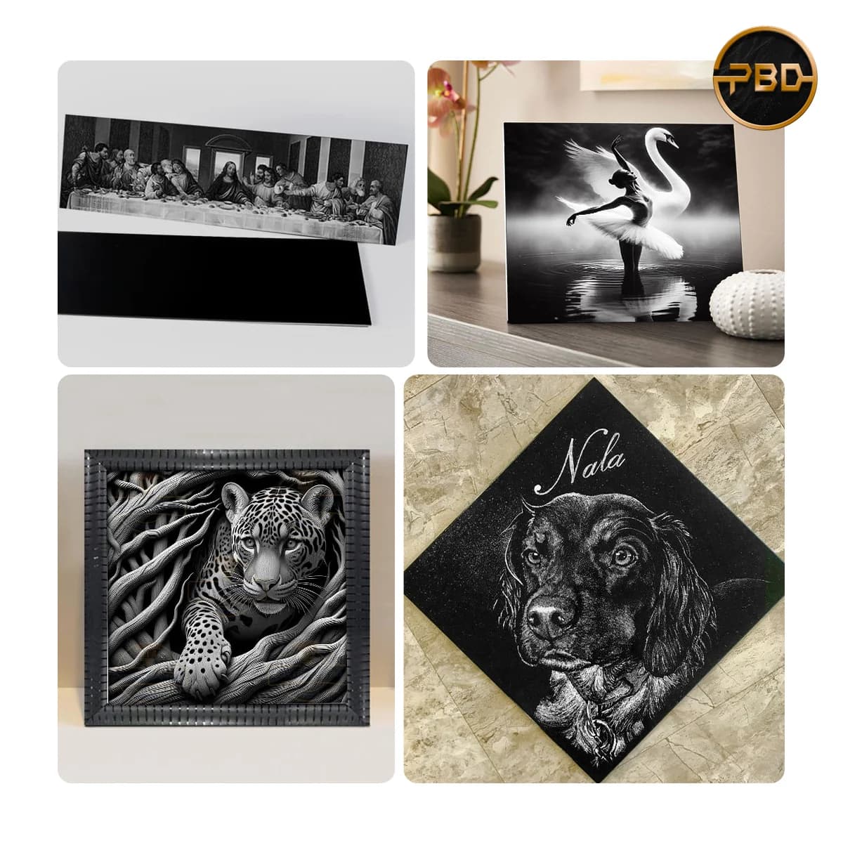 AlgoLaser Laser Engraving Photo Paper (50 pcs)