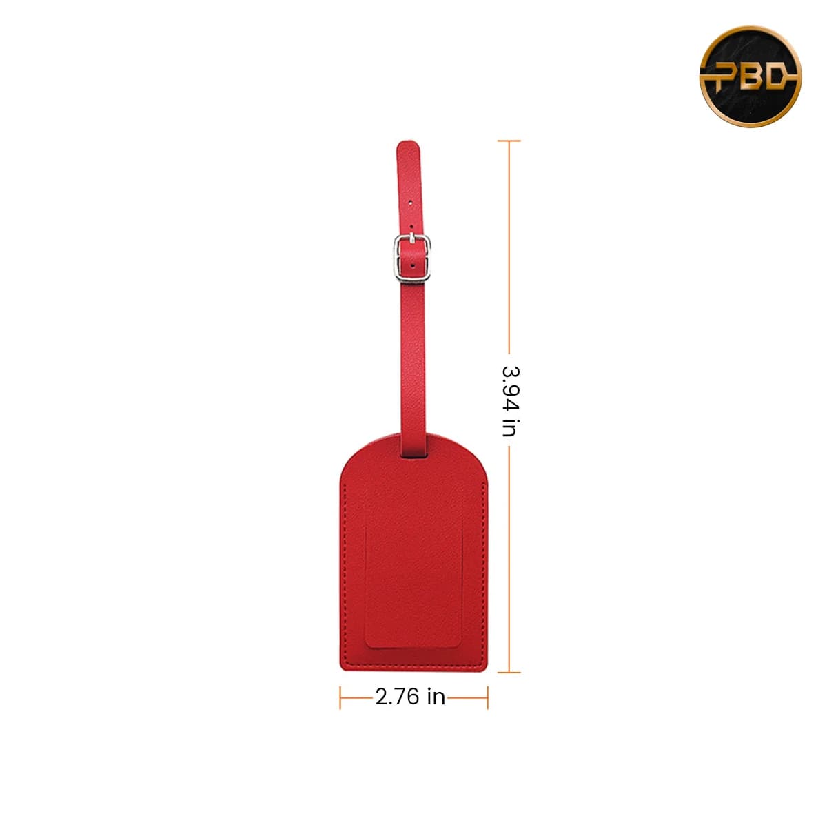 AlgoLaser PU Leather Luggage Tags (20 pcs, mixed colours)