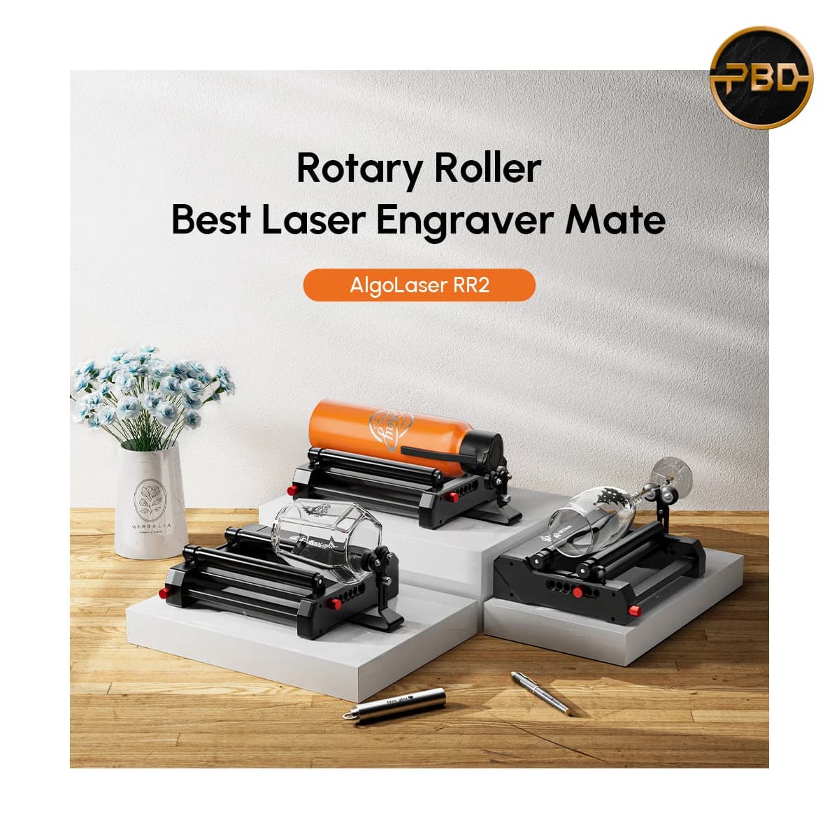 AlgoLaser Rotary Roller RR2