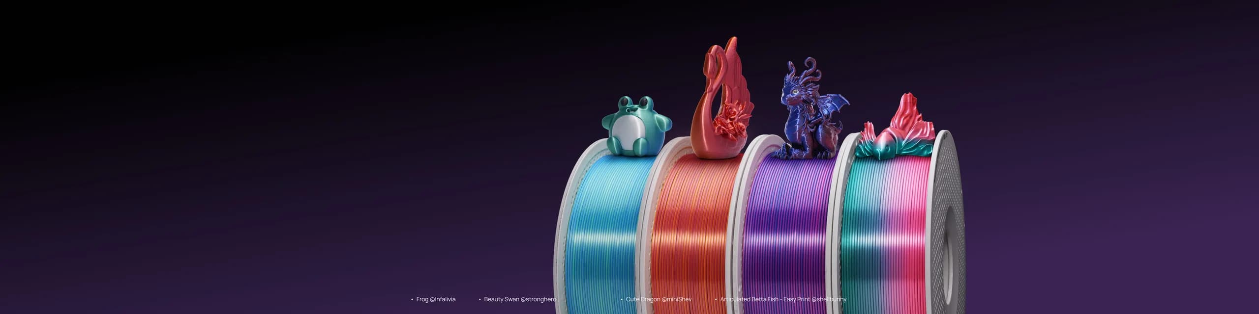 Bambu Lab PLA Silk Multi-Color 1 printed example