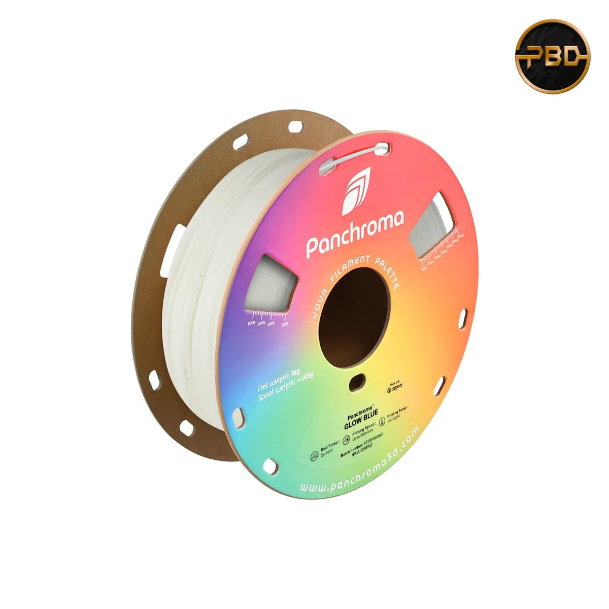 Polymaker Panchroma Glow PLA Filament Blue