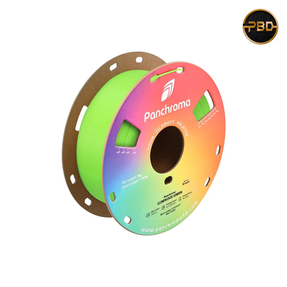 Polymaker Panchroma Luminous PLA Filament Green