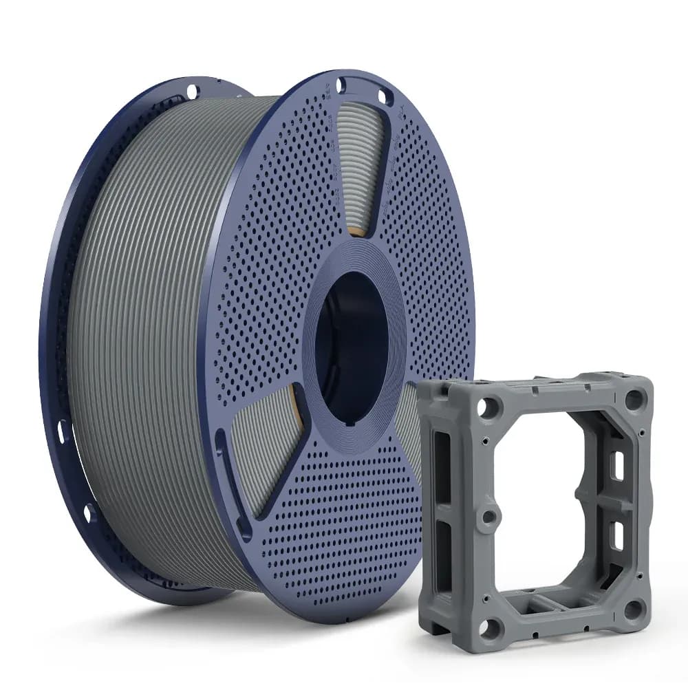 SUNLU PLA Plus Grey 3D Printer Filament 1.75mm for smooth and accurate 3D printing
