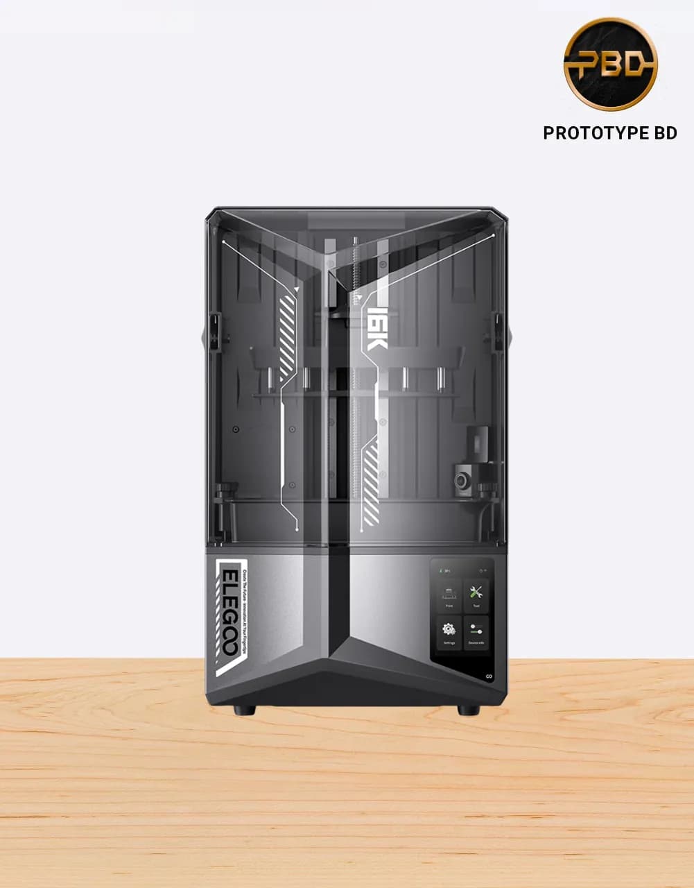 Elegoo Saturn 4 Ultra 16K resin 3D printer with ultra-high resolution and fast printing