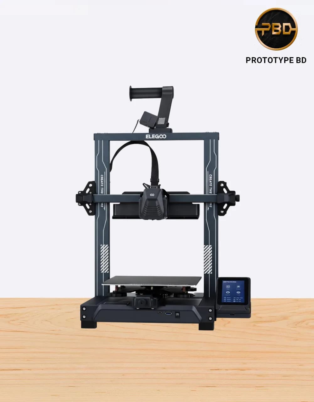 Elegoo Neptune 4 Pro 3D Printer with Klipper firmware, fast printing, and direct drive extruder