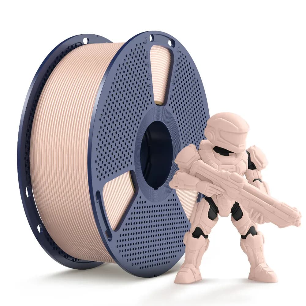 SUNLU PLA+ Beige 3D Printer Filament 1.75mm – High Precision 0.02mm