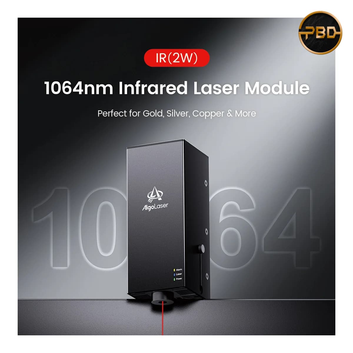 AlgoLaser 2W 1064nm Infrared Laser Module