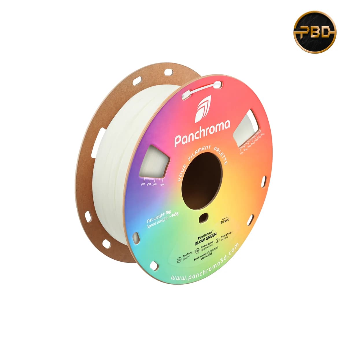Polymaker Panchroma Glow PLA Filament Green