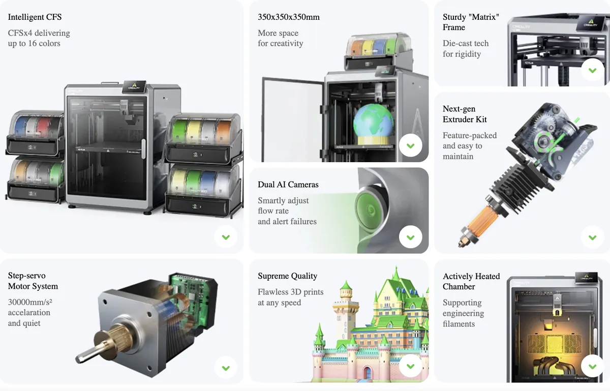 Creality K2 Plus 3D Printer