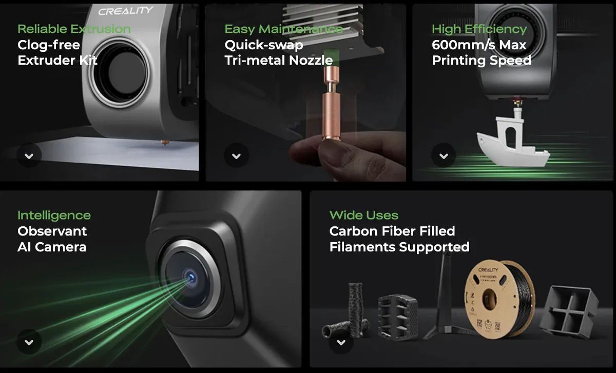 Creality K1C 3D Printer