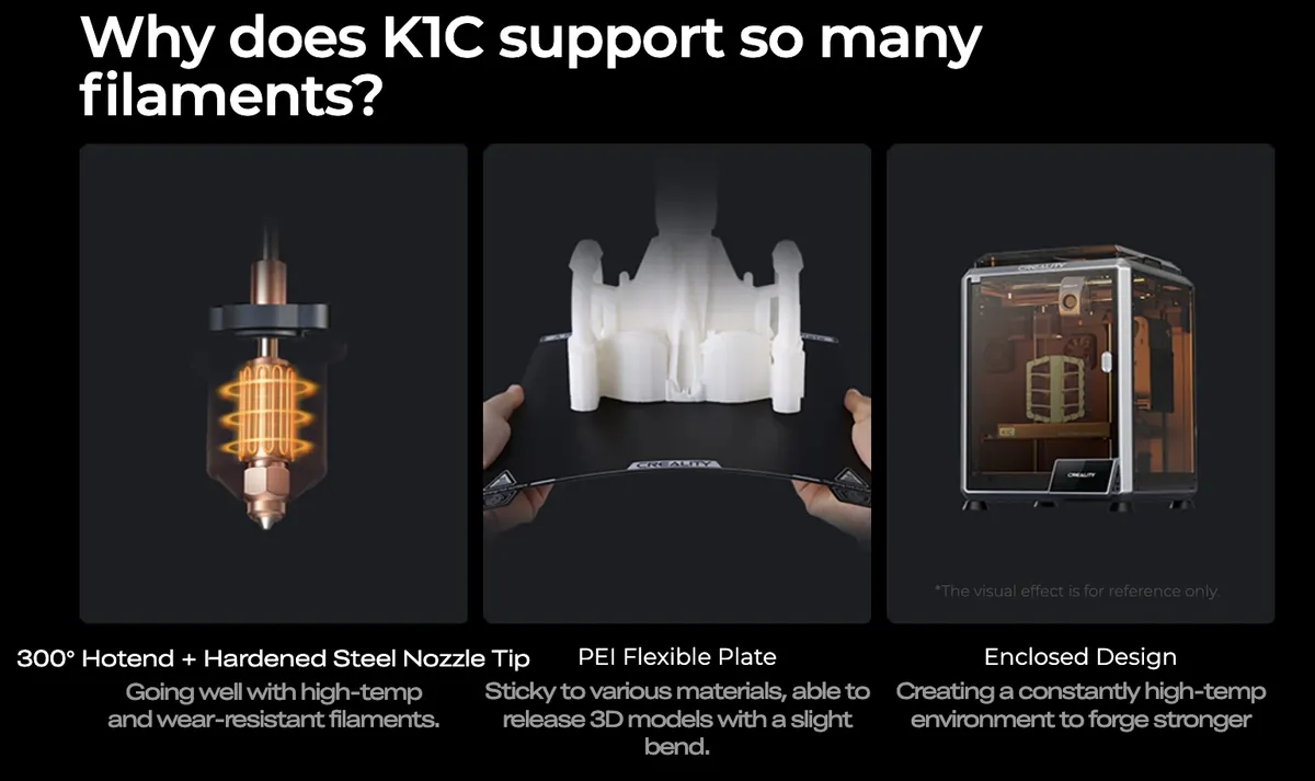 Creality K1C 3D Printer