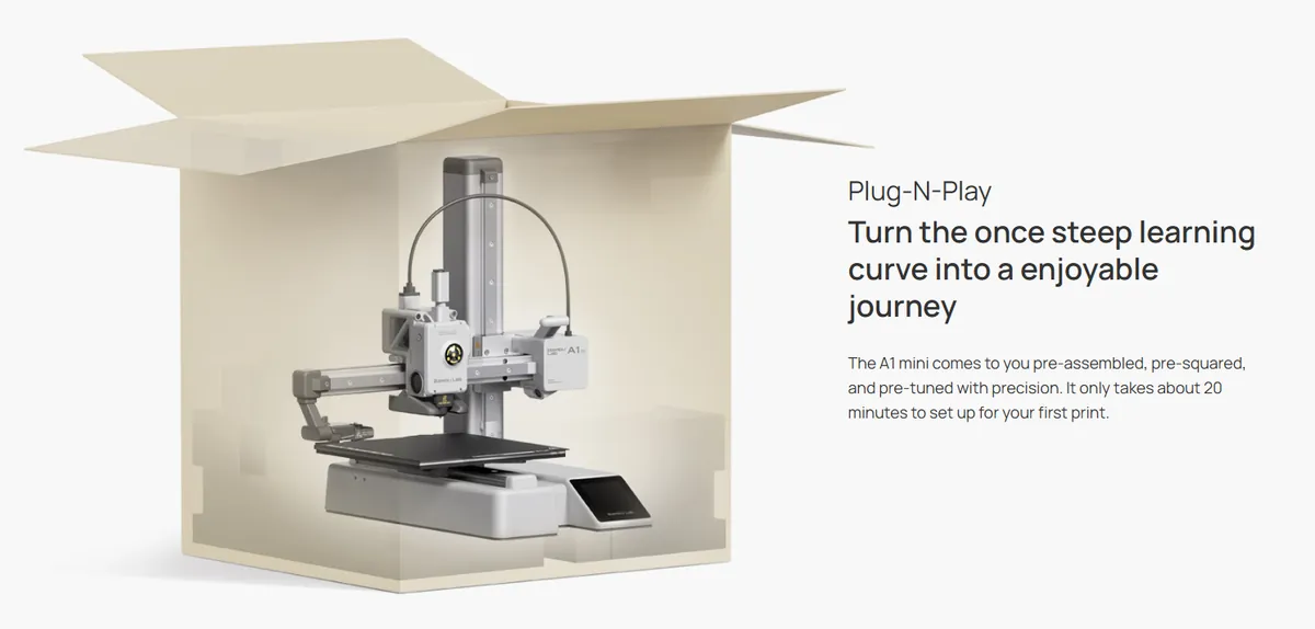 Bambu Lab A1 mini 3D Printer