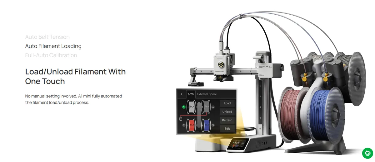Bambu Lab A1 mini 3D Printer