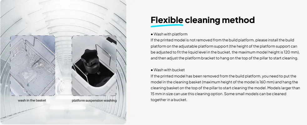 Elegoo Mercury Plus V2.0 Resin 3D printer wash cure station