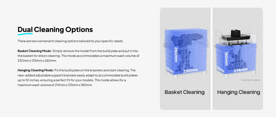 Elegoo Mercury Plus V3.0 Resin 3D printer wash cure station