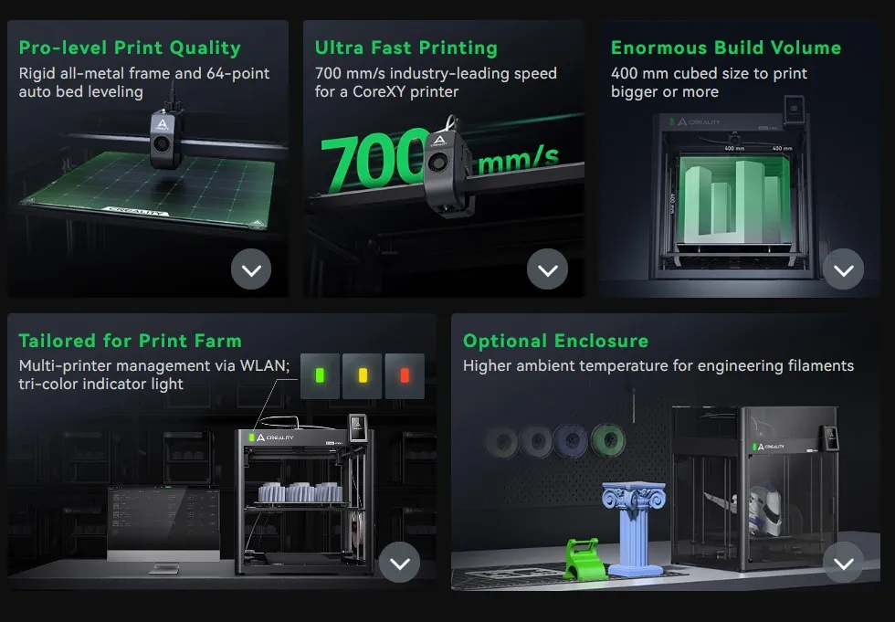 Creality Ender-5 Max 3D Printer providing efficiency, reliability, and precision for large-scale 3D printing projects in Bangladesh from PrototypeBD.