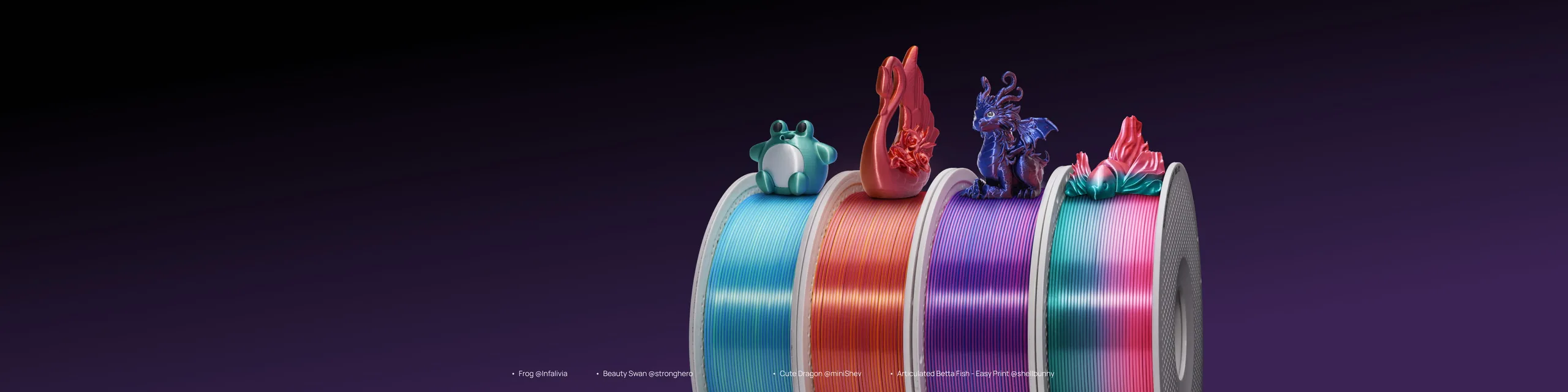 Bambu Lab PLA Silk Multi-Color 1 printed example