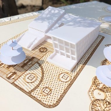 Designing A Route Cafe – 3D Printed Architectural model