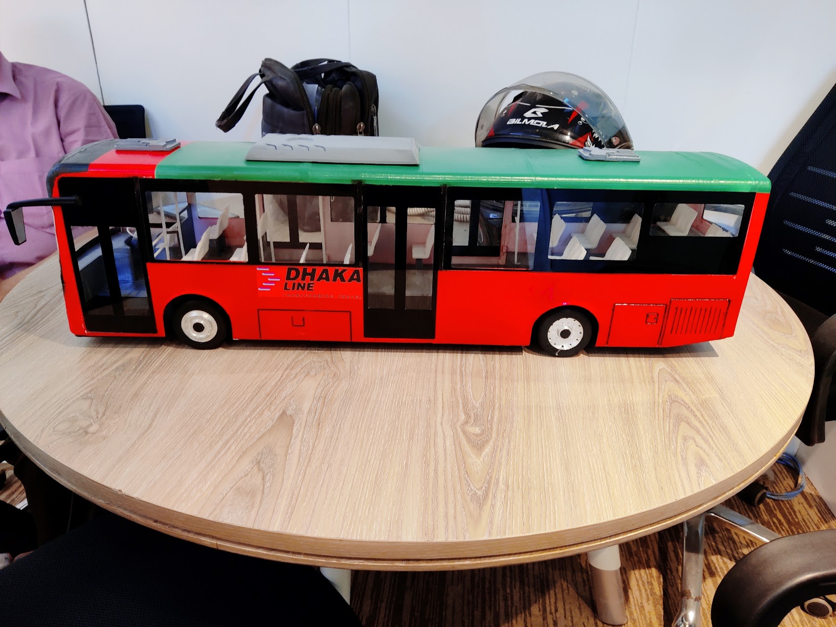 BRTA BD Govt Bus China 3D printed Demo