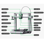 Multi-Color Fast 3D Printer – Bambulab A1 Now Available in Bangladesh at the Best Price!