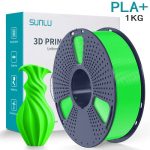 Green PLA+ Sunlu 3D printer Filament