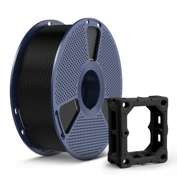 SUNLU PLA Plus Black 3D Printer Filament 1.75mm for high-quality FDM printing