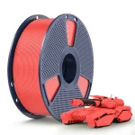 SUNLU PLA+ Cherry Red Filament 1.75mm ±0.02mm for FDM 3D Printers