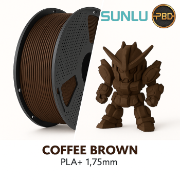SUNLU PLA Plus Coffee Brown 3D Printer Filament 1.75mm Bangladesh