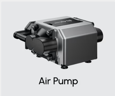 Air pump for laser engraver with air assist system for cleaner and smoother cutting