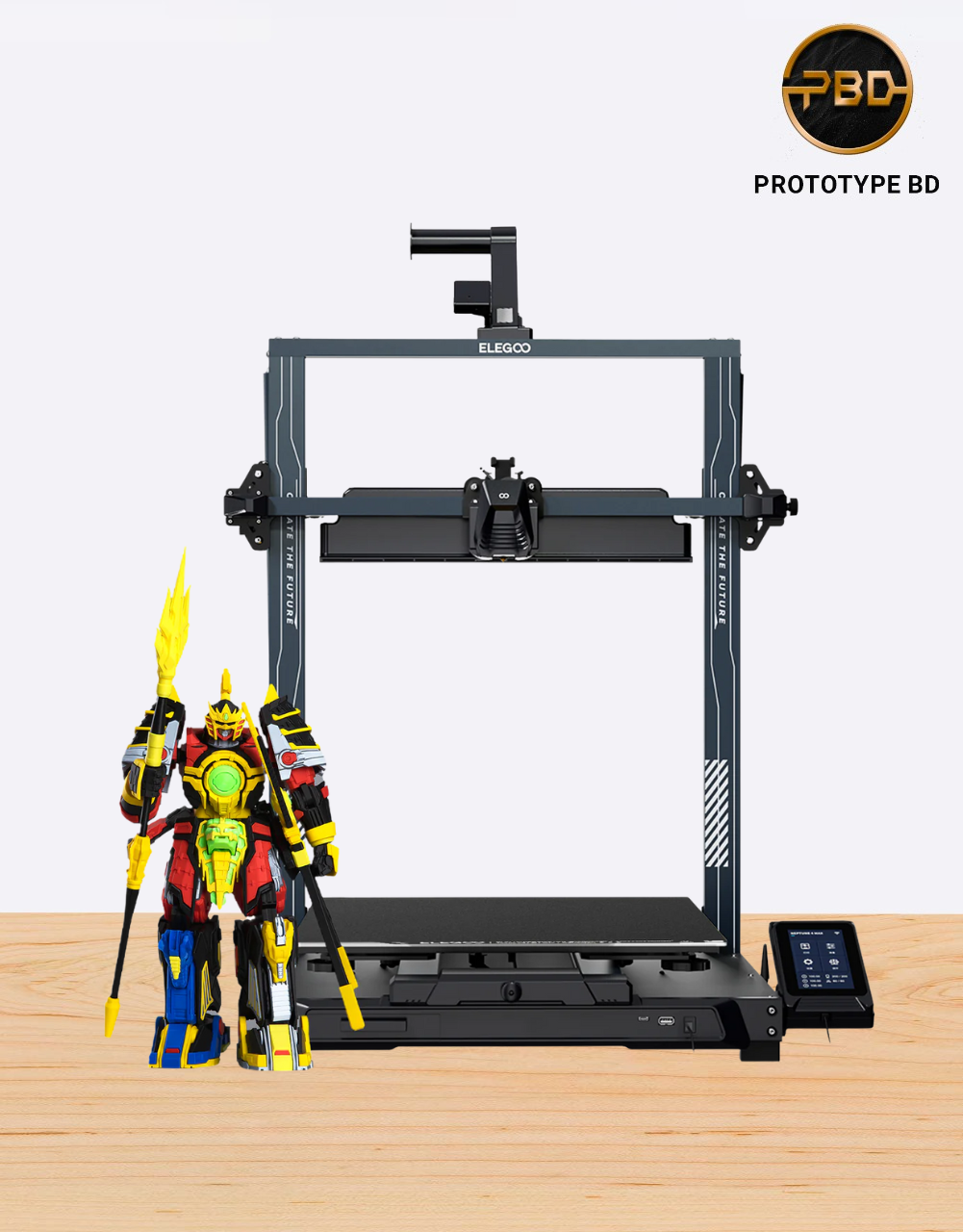 Elegoo Neptune 4 Max 3D Printer – High-Speed Large Format FDM Printer