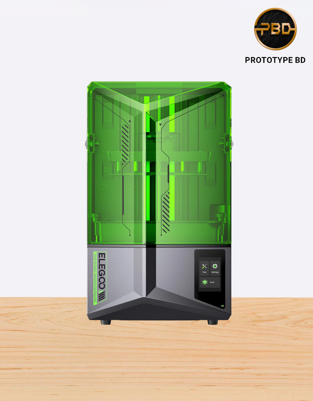 Elegoo Saturn 4 Resin 3D Printer – High-Speed Precision Printing Elegoo Saturn 4 resin 3D printer with fast printing speed and high-resolution LCD