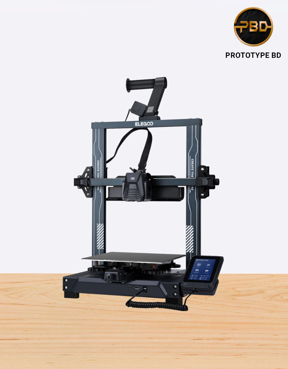 Elegoo Neptune 4 Pro 3D Printer with Klipper firmware, fast printing, and direct drive extruder Elegoo Neptune 4 Pro 3D Printer with Klipper firmware, fast printing, and direct drive extruder