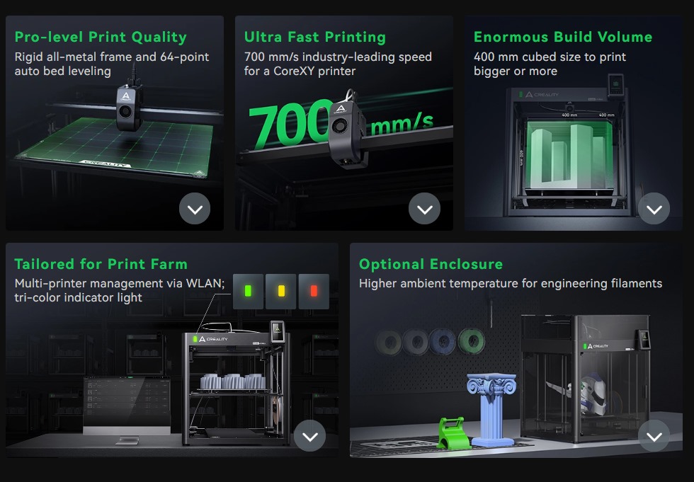 Creality Ender-5 Max 3D Printer providing efficiency, reliability, and precision for large-scale 3D printing projects in Bangladesh from PrototypeBD.
