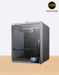 Creality K1 Max 3D Printer with AI camera, large build volume, and high-speed CoreXY printing showcased on PrototypeBD